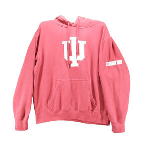 Stadium Athletics Men's Hoodie Red Small Crimson Tide Long Sleeve Pockets Knit